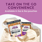 Health Extension Gently Cooked Grain-Free Vegetarian Formula Dog Food, Human-Grade & Shelf-Stable with Superfoods, Supports Digestion, Immunity, Skin & Coat, 3 oz Pouch (Pack of 20)