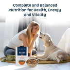 Natural Dog Food - Slow-Roasted Turkey Bowl with Ancient Grains, Vegetables & Fruits - Ideal Wet/Dry Meal or Premium Dog Food Toppers for Picky Eaters (6 oz)