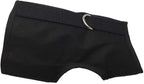 Kitty Holster Cat Harness – Secure Cat Harness for Walking, Soft Cotton Cat Accessories, Comfortable Fit, Strong Hook-and-Loop Closure, Made in USA – Black, M/L