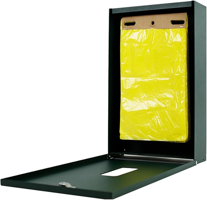 Zero Waste USA - The MITTN Bag® - MittN Dog Waste Header Bags with 7" gusset bottom creates a 'mitt' for easy pick-up - Fits all header dispensers - Yellow 20 headers = 2,000 Bags