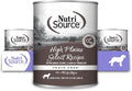 NutriSource Grain Free High Plains Select Recipe Dog Food, Premium Wet Dog Food, 12.3 Ounce (Pack of 12)