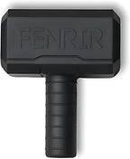 Fenrir Hammer Dog Chew Toy Strong Rubber Stuffable Enrichment Toy for Chewers (Black, Large)
