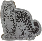 Yeti Dog Chew Premium Leather Dog Toy, All Natural Ethically Sourced, Snow Leopard
