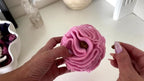 Glory To Dog Puppy and Small Breed Snuffle Interactive Foraging Dog Puzzle Ball Toy Pink