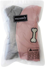 Reversible Dog Coats for Medium Dogs Waterproof Warm Dog Jacket for Cold Winter,Pink and Grey L