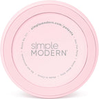 Simple Modern Stainless Steel Pet Water Bowl for Dogs & Cats | Reusable Insulated Stainless Steel Food Bowls for Dog Cat | No Tip No Slip BPA Free | Bentley Collection | Medium (32oz) | Blush