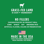 Instinct Be Natural, Natural Dry Dog Food, Raw Coated Kibble - Real Lamb & Oatmeal, 24 lb. Bag
