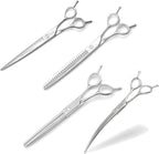 Chris Christensen Classic Series Grooming Shears, Full Set of Shears With Case, Groom Like a Professional, Any Skill Level, Made From 440C Japanese Steel