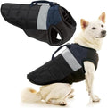 Gooby Bomber Vest Lift Dog Harness - Black, X-Large - Padded Support Harness with Lift Handle for Extra Large Dogs