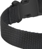 PetJoy Reflective Nylon Dog Collars, Replacement Collar for Shock Collar, Adjustable Classic Dog Collar Strap for Small Medium Large Dogs (Black & Red)