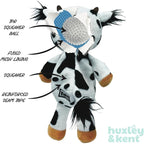 Huxley & Kent Slappies for Dogs | Wishbone Turkey (Large) | Squeak & Shake Dog Toy | No Stuff Squeaky Toy, TPR Ball in Head | Simulates Hunting Nature for Dogs