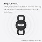 Cat Collar Holder for Airtag, Cat & Small Dog Harness Case for Air Tag