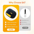 2Pcs Pet Hair Removal Gloves, 2025 New Electrostatic Pet Hair Remover, Washable Reusable Cat Grooming Gloves for Bed Sheets Couch Clothes Carpet, Premium Pet Care Accessory for Cats and Dogs (2)