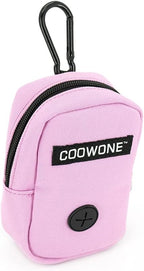 COOWONE Dog Treat Pouch with Clip, Treat Pouches for Pet Training, Small Dog Treat Container Treat Bag for Leash, Waterproof Dog Treat Bag, Hands-free Training Pouch