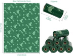 Dog Poop Bags with Dispenser, 540 Bags, 36 Rolls, Green