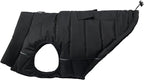 Spark Paws Dog Winter Jacket, Water-Resistant Coat, Warm Reflective Windproof Fleece-Interior, for Medium and Large Dogs - Black - S