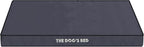The Dog’s Bed Orthopedic Dog Bed, XL Grey with Black Trim, Waterproof, Supportive Dog Bed with Washable Replaceable Covers