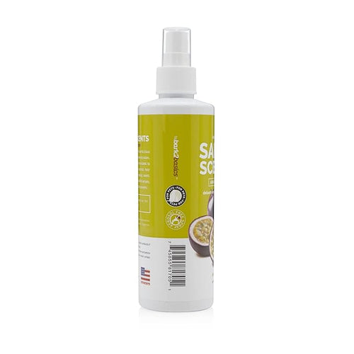 Bark2Basics Salon Scents Pet Grooming Cologne - 8 oz, Natural Professional Groomer Perfume for Dogs and Cats, Long Lasting, Deodorizing, Conditioning (Passion Fruit)