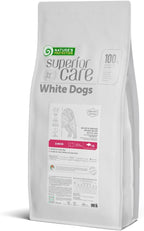Nature's Protection Dry Puppy Food for Small & Large Breed - High Protein, Tear Stain Formula - Dog Kibble for Dogs with Light Fur (Superior Care - White Fish, 22 lb)