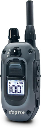 Dogtra X-Series X1 E-Collar Remote Transmitter Only (Compatible with 280X) 10 lbs+, 1/2 Mile Range, LED Light, 100 Levels of Precise Control for Stubborn Dogs, Waterproof, Boost for Quick Recall