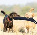 Clysrou Dog Tug Toy Tough Jute Bite Pillow Lasting Training Equipment Puppy to Large Dogs Interactive