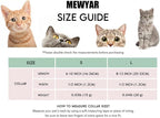 Personalized Cat Collar with Engraved Name Phone Number for Boy and Girl Kittens (Plaid)