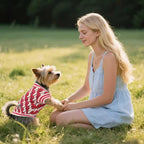 Pet Sweaters for Dogs Boys and Girls, Dynamic Letter Patterned Dog Sweater,Dog Cardigan,Pet Clothes,Pet Knitted Clothing,Fit for Different Seasons and Kinds of Dogs (Pink L)