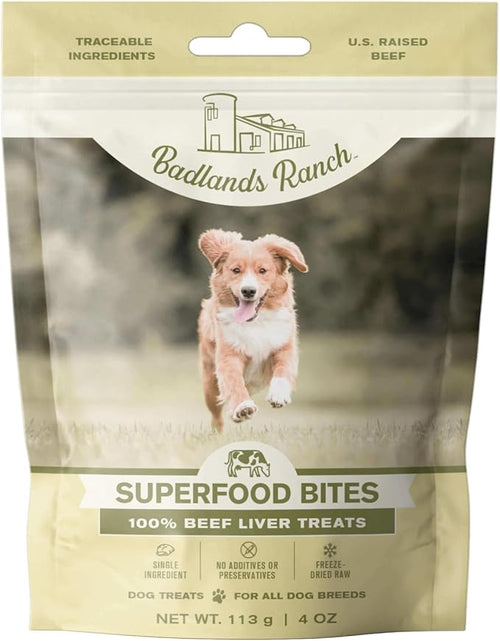 BADLANDS RANCH 4 oz. Beef Liver, Wild Salmon, Chicken Breast, Superfood Bite Bundle