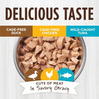 Instinct Healthy Cravings Natural Wet Cat Food Topper, Grain Free Recipe - Variety Pack, 3 oz. Pouches (Pack of 12)