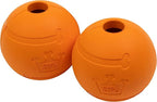 Chew King 3 Inch Bacon Flavor Rubber Balls 2 Pack