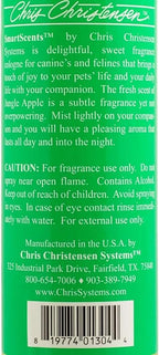 Chris Christensen Smart Scents Jungle Apple Dog Cologne, Groom Like a Professional, Long Lasting, Designer Fragrances, 16 oz