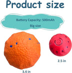 2025 Upgraded Interactive Dog Toys for Aggressive Chewers,E-TPU Interactive Dog Balls Moving Dog Toys to Keep Them Busy,Dog Chew Toys for Dogs,Automatic Rolling Activated Dog Toy Ball Pet Supplies