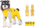 Waterproof Dog Raincoat with Windproof Design Adjustable Fit for Small Medium Large Dogs, Puppies Includes Anti-Slip Dog Shoes for Hardwood Floors and Water Protection, Light-Weight (XL)