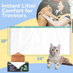 PET N PET Extra Large Cat Litter Box Liners, 7 Count, Heavy Duty & Leak Resistant, Tear-Resistant, Drawstring Closure, Fits Most Standard Litter Boxes