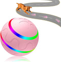 Shaky Ball Toy for Dogs, Large Pet Bounce, Jumping Ball Dog Toy, Automatic Activation Sports Rolling, 2025 New Big Pet Moving Balls (Pink, Smart)