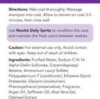 Nootie - Pet Shampoo for Sensitive Skin - Revitalizes Dry Skin & Coat - Natural Ingredients - Soap, Paraben & Sulfate Free - Cleans & Conditions