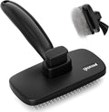 Pecute Self-Cleaning Slicker Brush for Dogs, Cats, Lightweight Dog Brush for Shedding Massaging Grooming, Cat Brush Gently Removes Loose Fur Undercoat for Dogs Cats Rabbits of All Hair Types