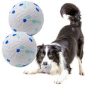 Dog Balls Toys for Aggressive Chewers, Indestructible Durable Bouncy Floating Balls for Dogs to Fetch, Durable Solid Rubber Ball for Training Dog(2 PCS)