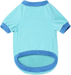 GreenJoy Classic Fleece Dog Sweater – Soft & Warm Stretchy Sweatshirt for Small Dogs & Cats, Cold-Weather Pullover for Everyday Wear (Light Blue, Small)