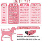EMUST Winter Coats - Warm Dog Jacket, British Style, Fleece, Windproof for Cold Weather, Pink, XS
