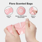 VETRESKA Dog Poop Bags Lavender Scented Pet Waste Bags Leak Proof & Extra Thick Waste Bags for Dog Walking and Cat Litter 300 Counts 20 Refill Rolls 9 * 13 inches