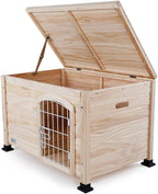 Petsfit Modern Pet Home Enclosure with Concealed Litter Area, Elegant Cat Furniture with Entryway, Indoor Pet Shelter & Side Table, Ideal for Cats and Small Pets Under 22lbs,31" L x 20.5" W x 20.5" H