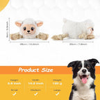 Large Dog Squeaky Toys, Stuffed Animal Dog Chew Toy, Durable Plush Toy for Puppy, Small, Middle, Large Dogs