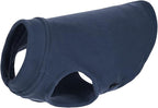 Gooby Stretch Fleece Vest Dog Sweater - Indigo Blue, X-Small - Warm Pullover Super Stretchy Fleece Dog Jacket for Small to Large Dogs