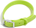 Wild One Dog Collar, Easy-Clean, All Weather Flex-Poly Strap with Metal, Durable, Dirt and Odor Resistant (Limeade, XL)