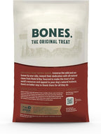 Hank & Roy All-Natural, Single-Ingredient 8-10” Beef Rib Bones for Dogs, Long Lasting, Engaging Dog Bones, Individually Wrapped for Odor Control and Freshness
