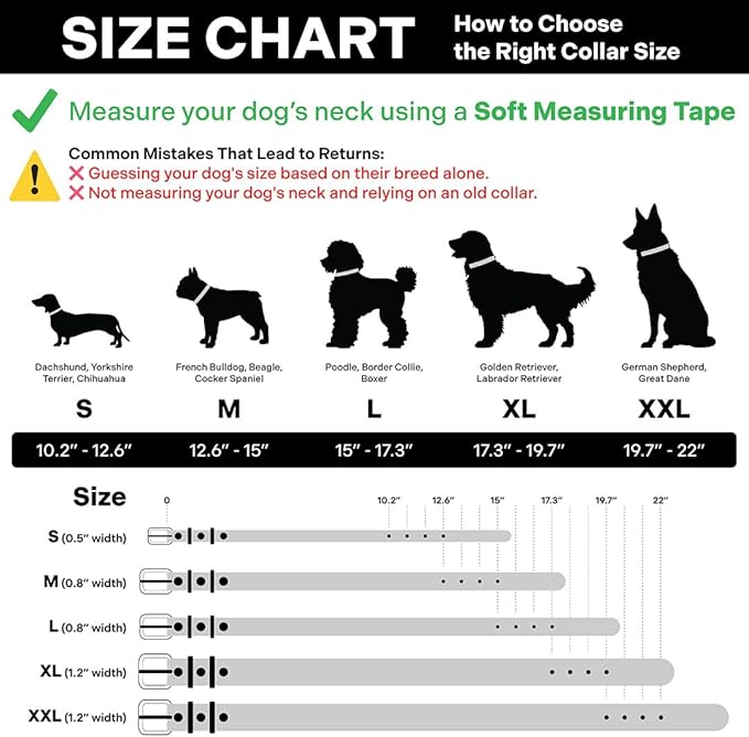 Classic Genuine Leather Dog Collar | Dog Collars for Medium Dogs, Small Dogs, Large Dogs & Extra Large Dog | Wide Dog Collar | Heavy Duty Dog Collar (Red, M: 0.8" Wide for 10.5"-13.5" Neck)