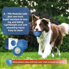 Dog Toys，Super Interactive Dog Ball，Automatic Play，Hands-Free Fun，Superior Material—E-TPU Material Safe and Non-tpxic，Lightweight and Silent， AUTO PET Toy Ball for Medium and Large Dogs