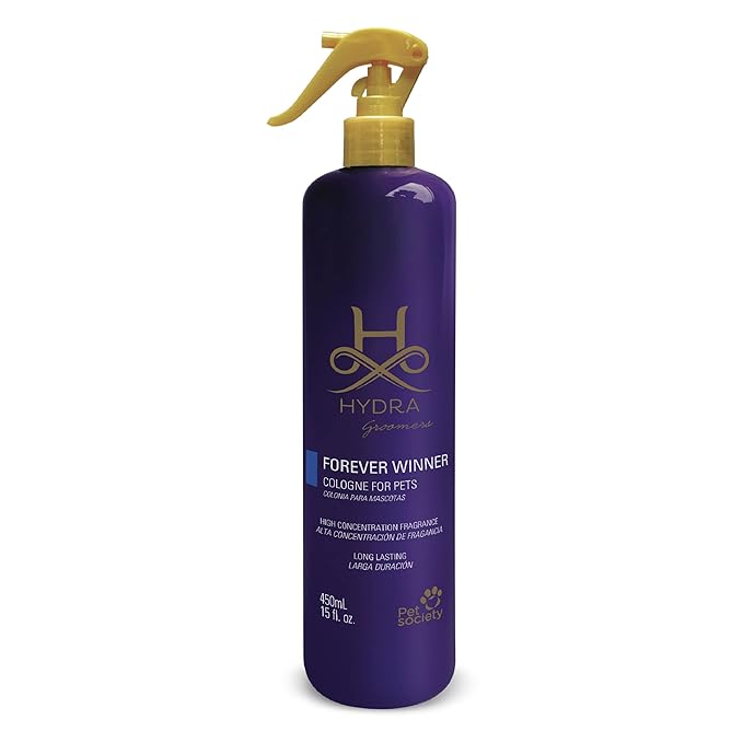 Hydra Groomers’ Forever Winner Cologne, Cat and Dog Cologne Spray, 15 fl. oz.