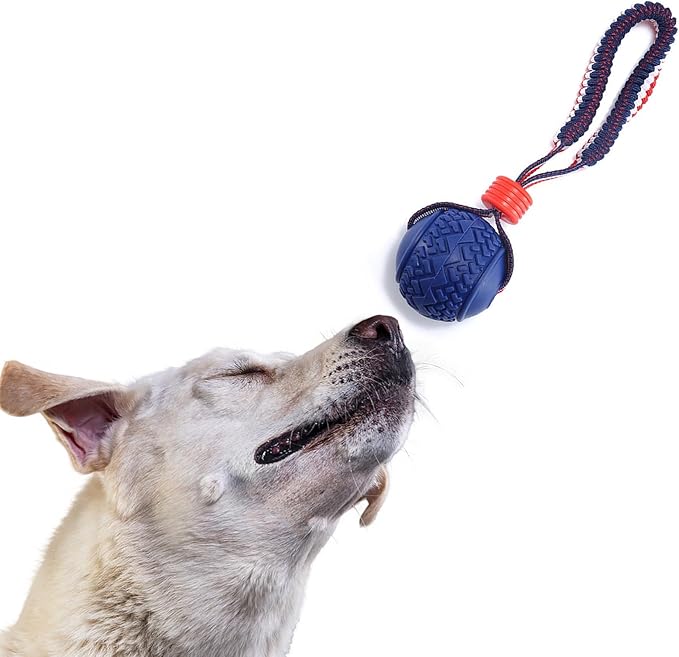 Dog Balls, Dog Toys for Aggressive Chewers, Interactive Dog Toys, Universal Bouncy Balls for Large Medium Small Dog and Puppy Toys